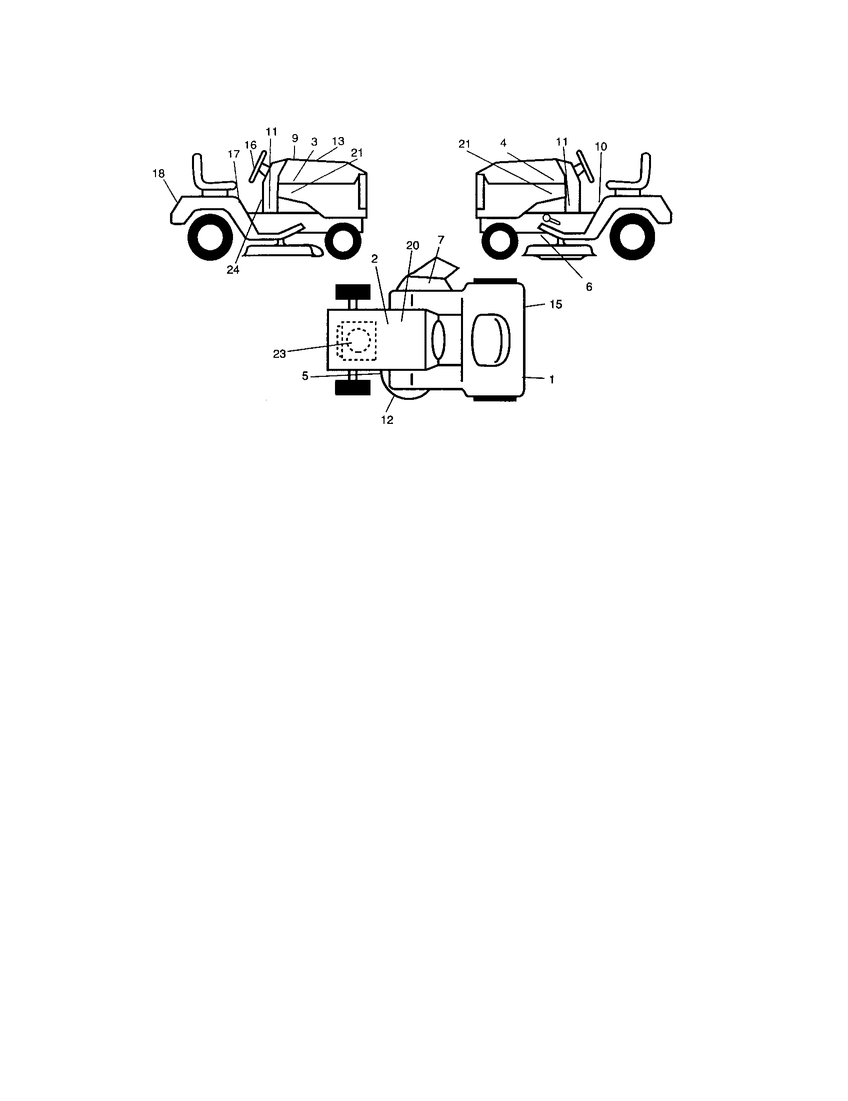 Craftsman 917274632 decals diagram