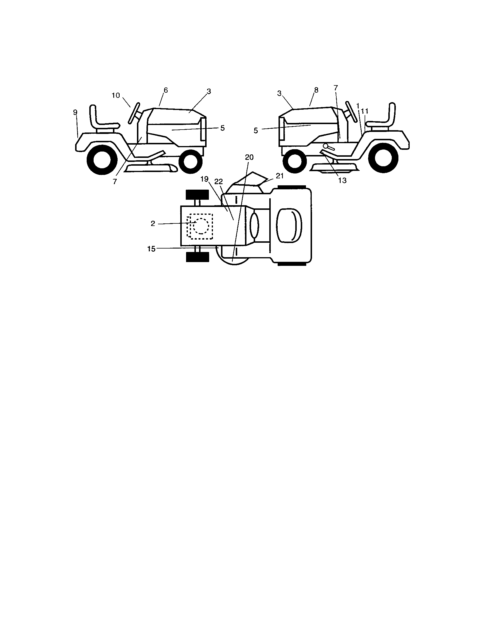 Craftsman 917274811 decals diagram