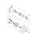 Kenmore 11633912300 agiator motor and gear diagram