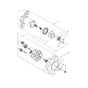 Kenmore 11633921300 agitator and gear assembly diagram