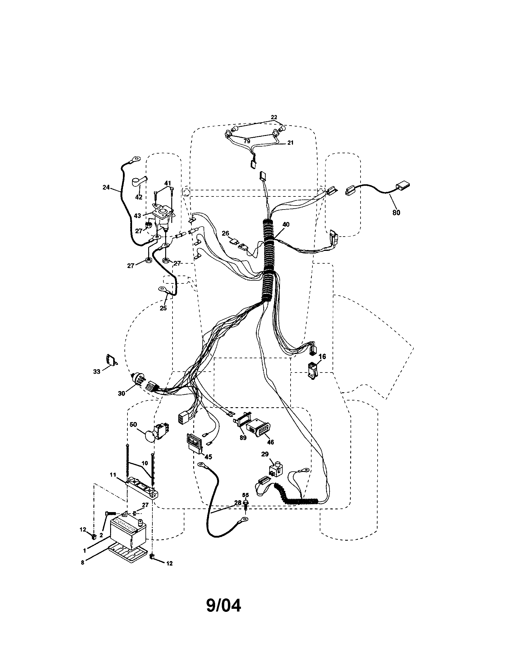 Craftsman 9172736402 electrical diagram