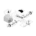 Craftsman 917378871 wheels/tires/bag diagram