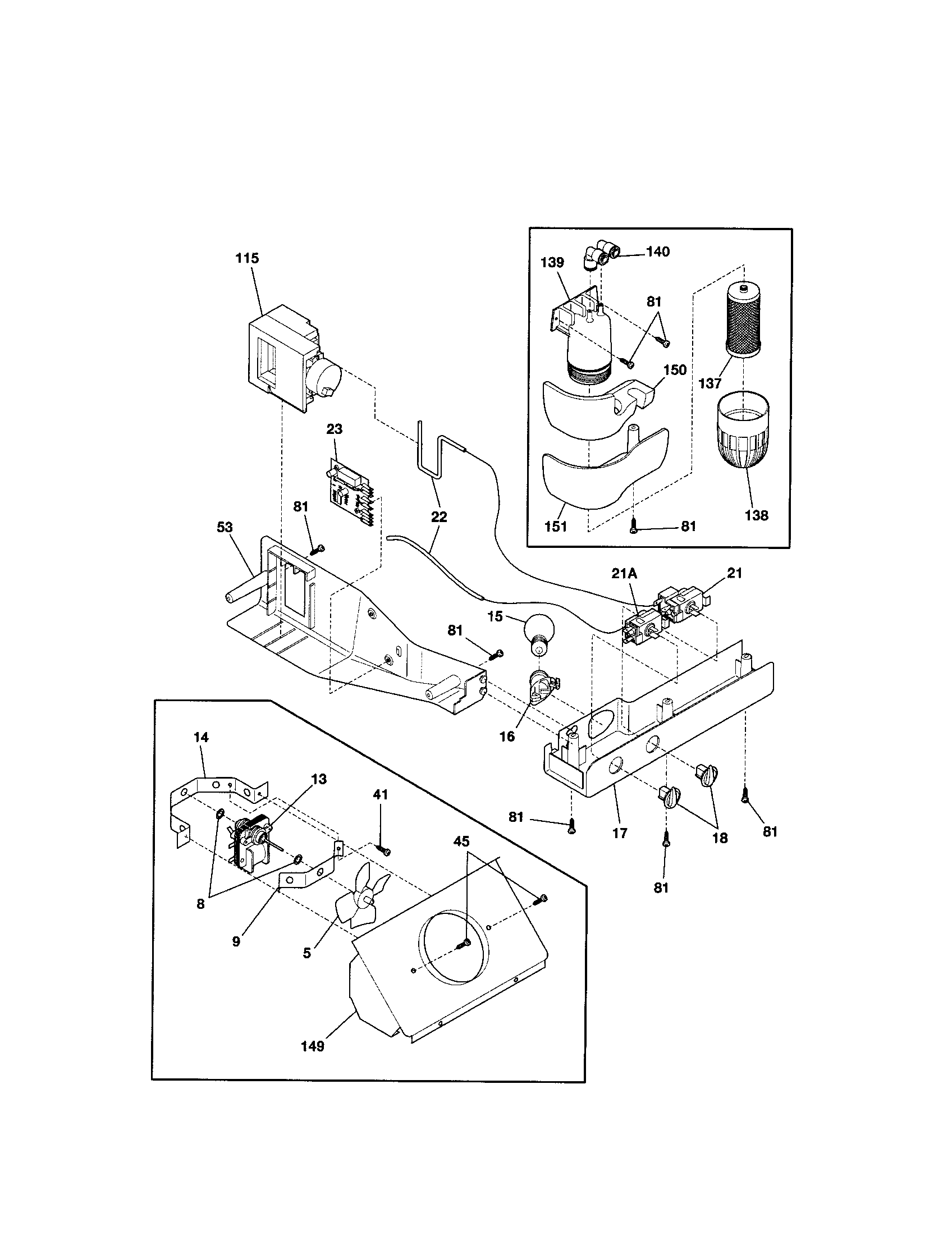 Kenmore 25351234104 controls diagram