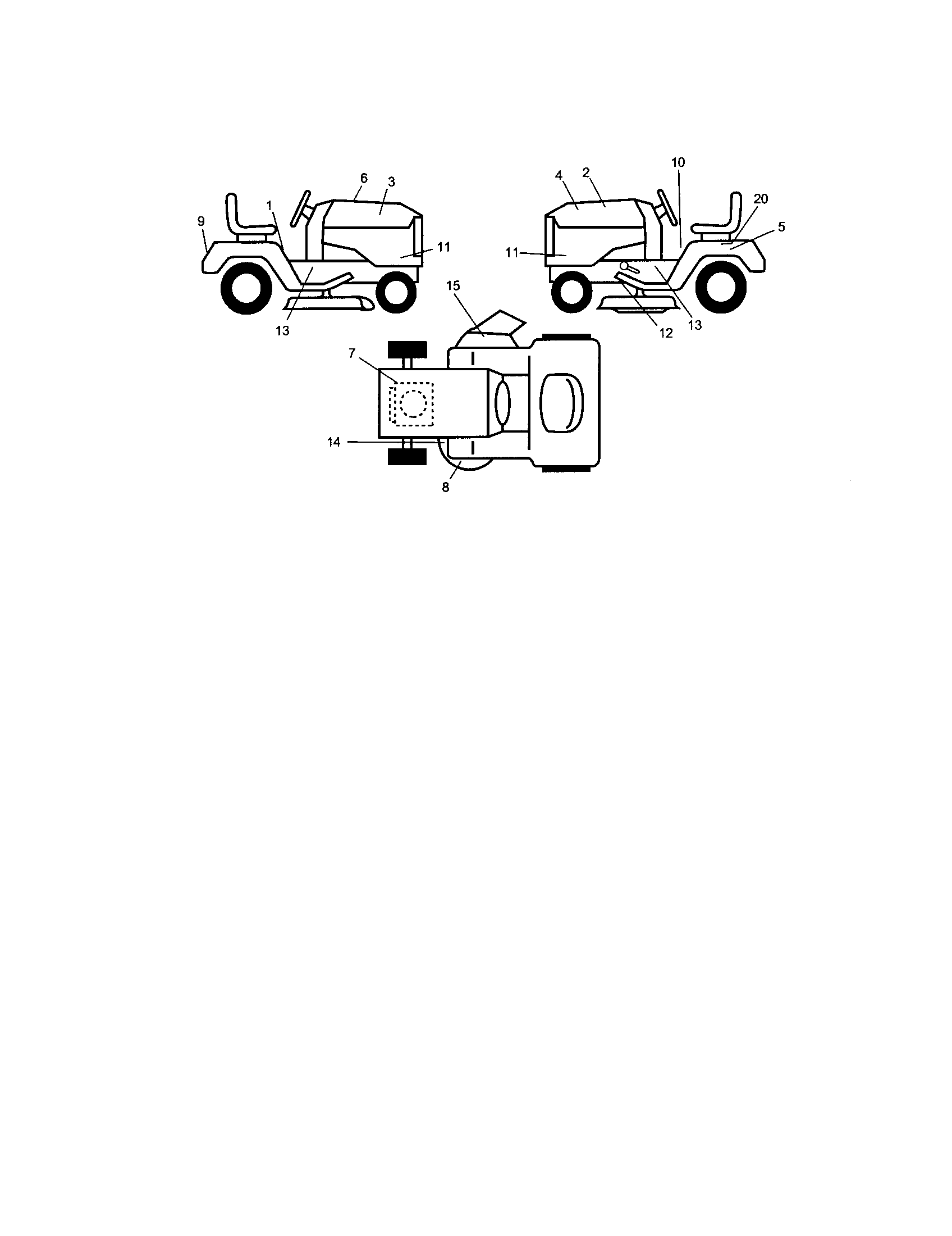 Craftsman 917274762 decals diagram