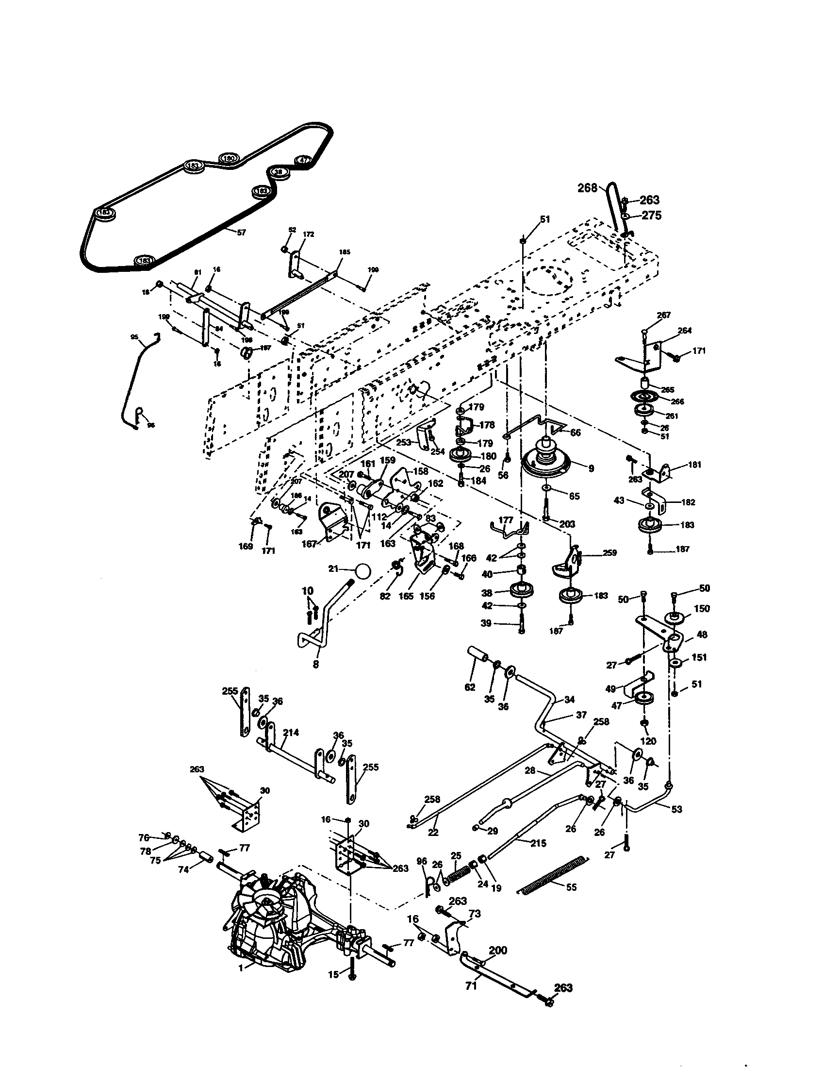 Craftsman 917277182 drive diagram