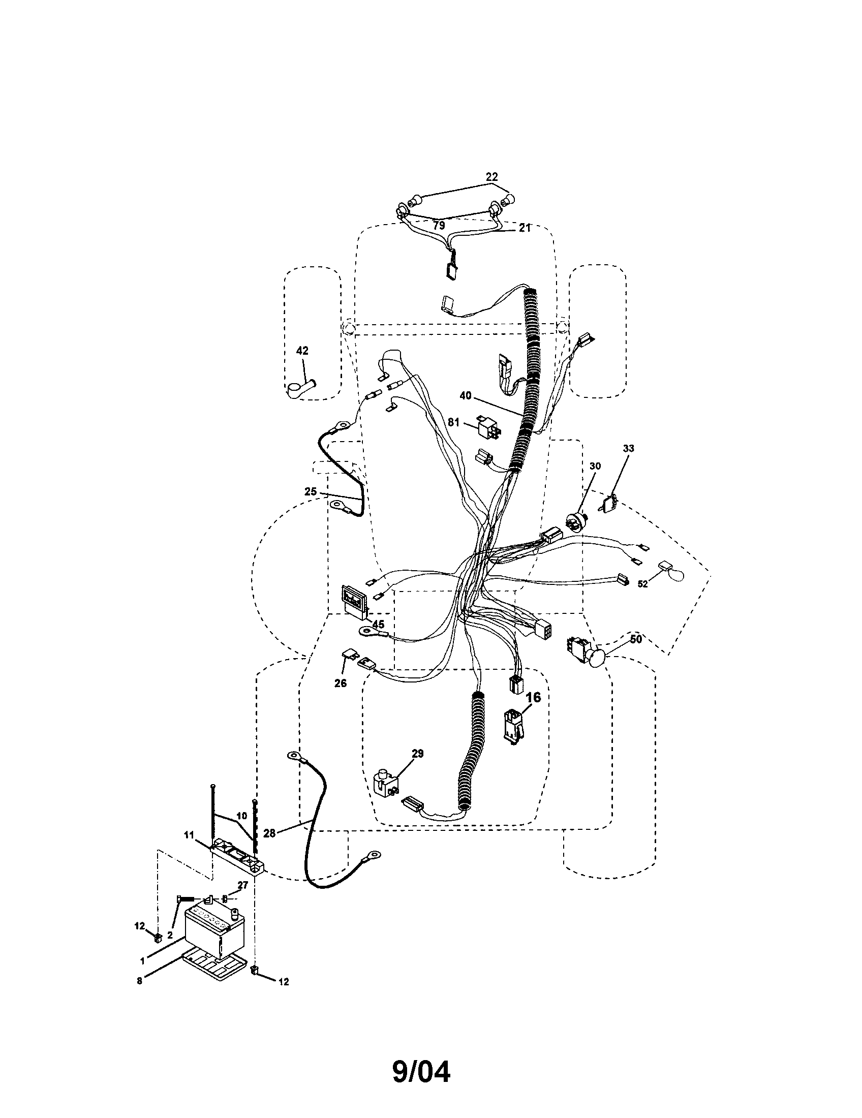 Craftsman 917276022 electrical diagram