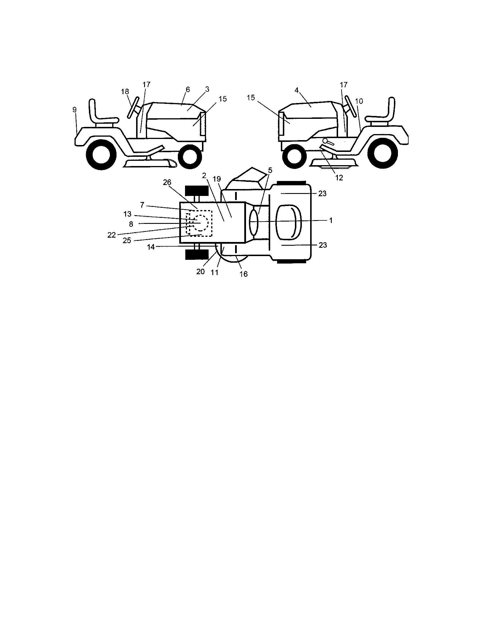 Craftsman 917276022 decals diagram
