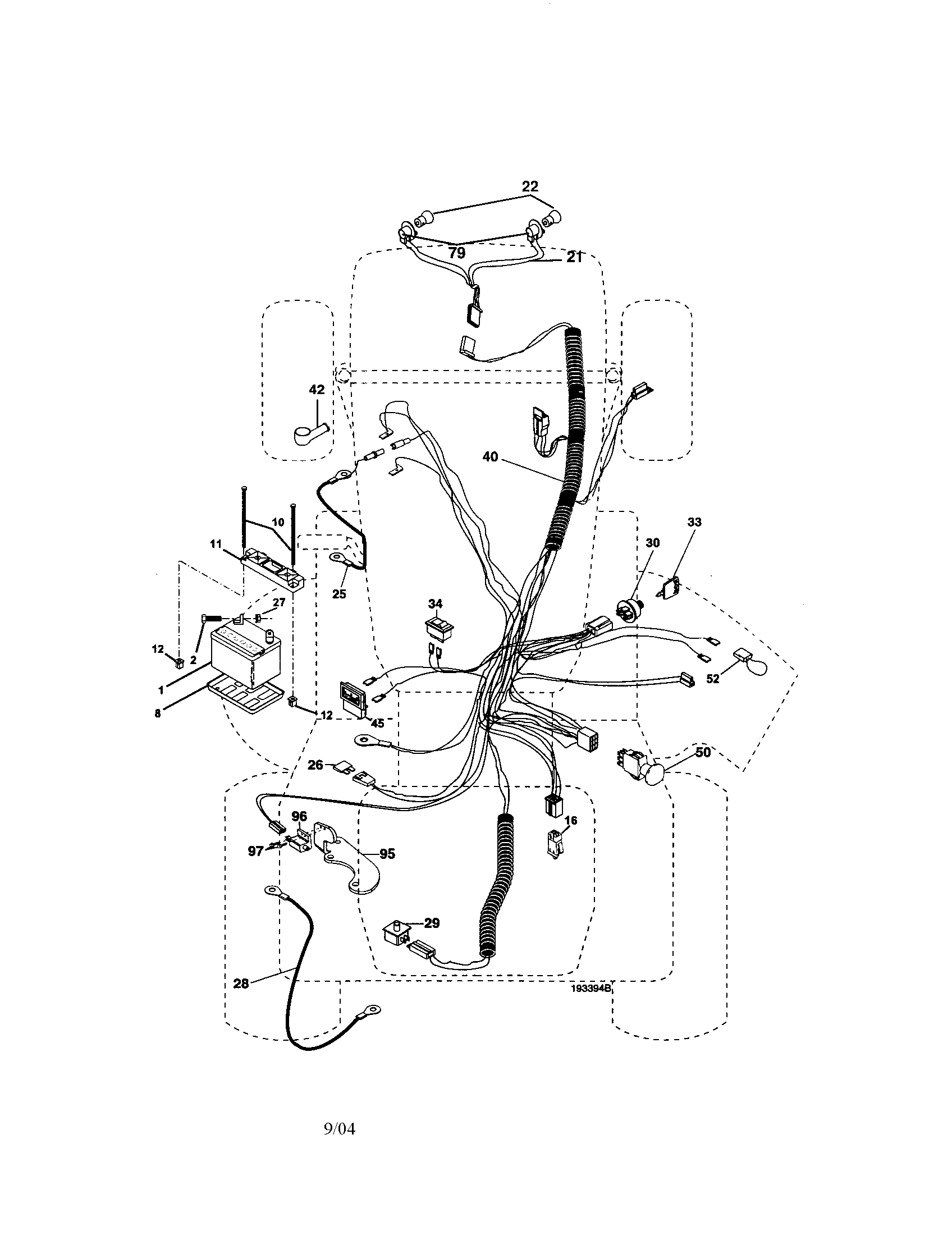 Craftsman 917276230 electrical diagram