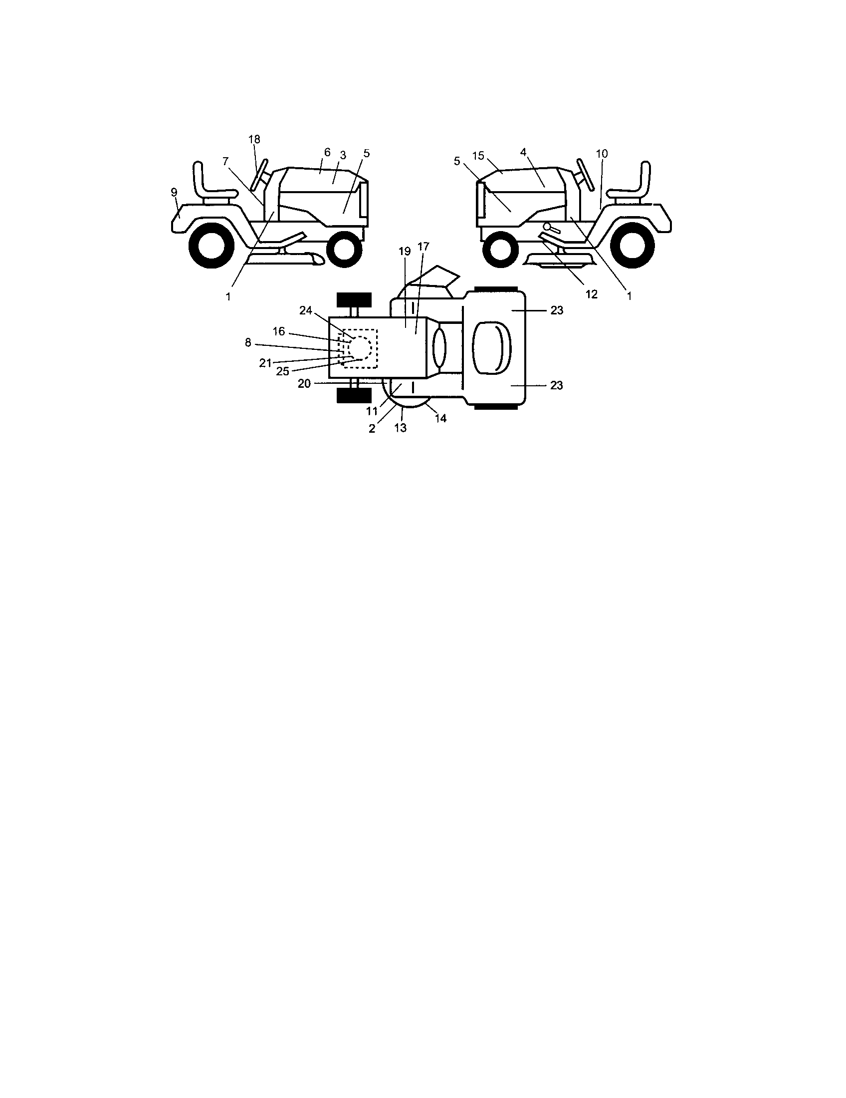 Craftsman 917276230 decals diagram