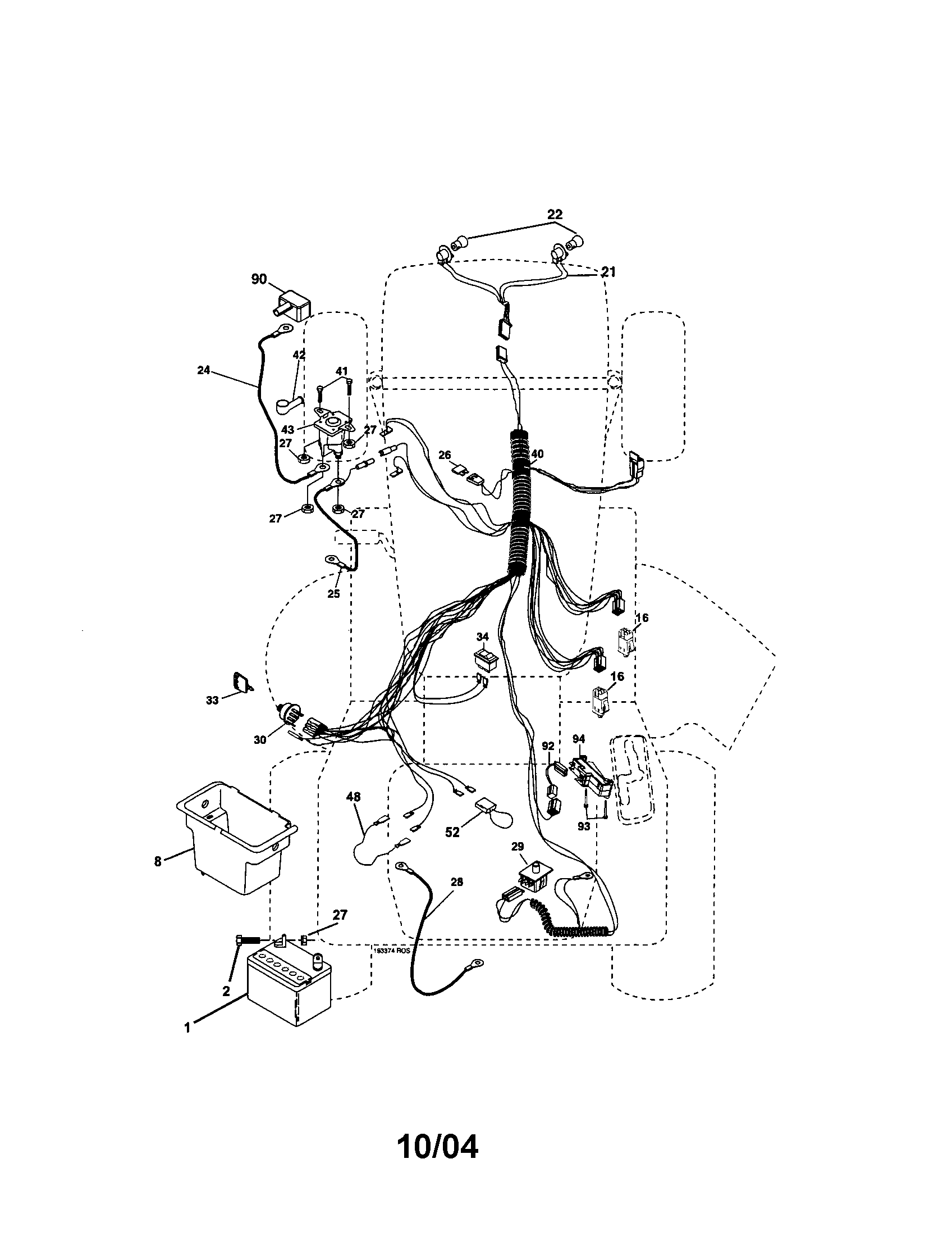 Craftsman 917275380 electrical diagram