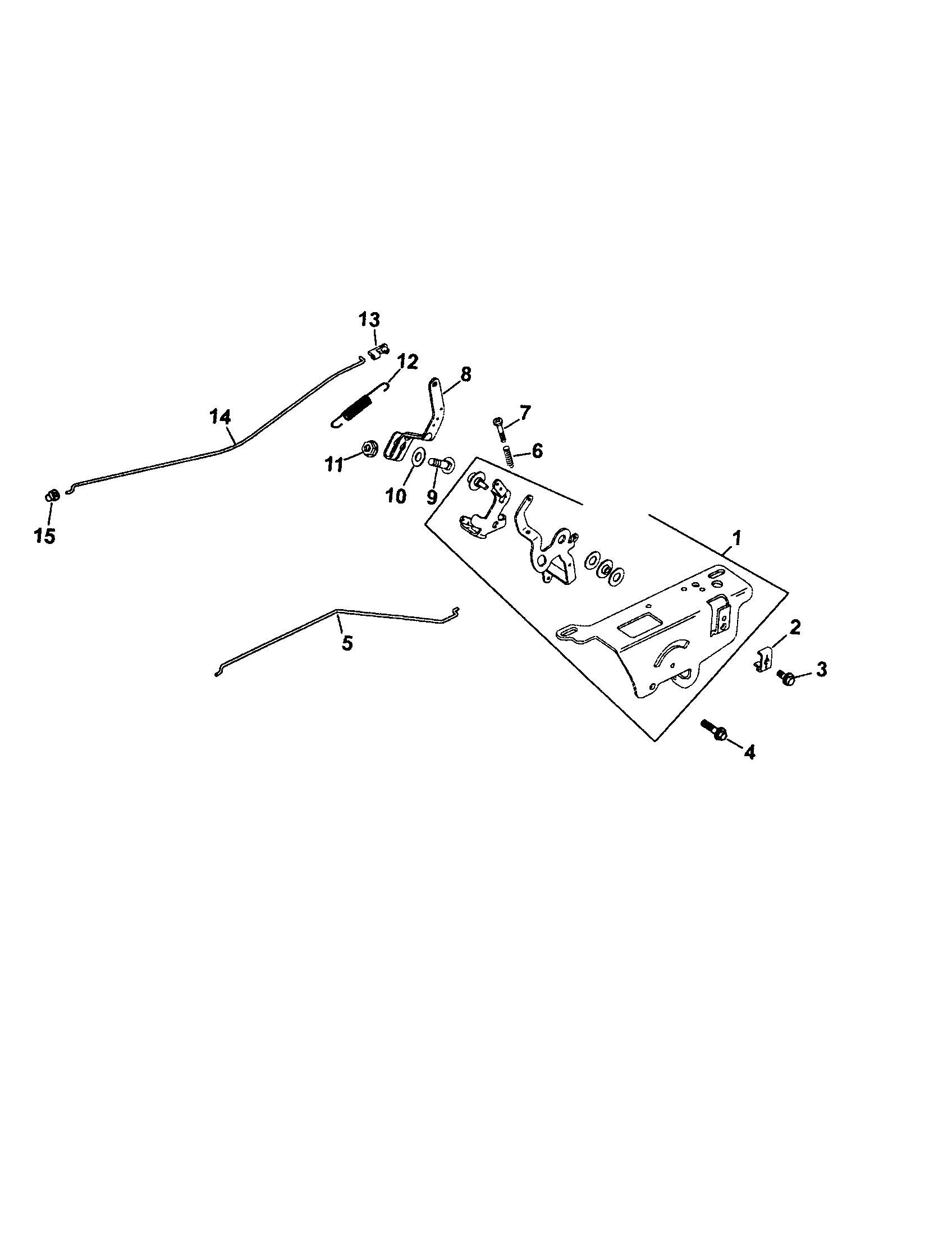 Craftsman 917274650 engine controls diagram