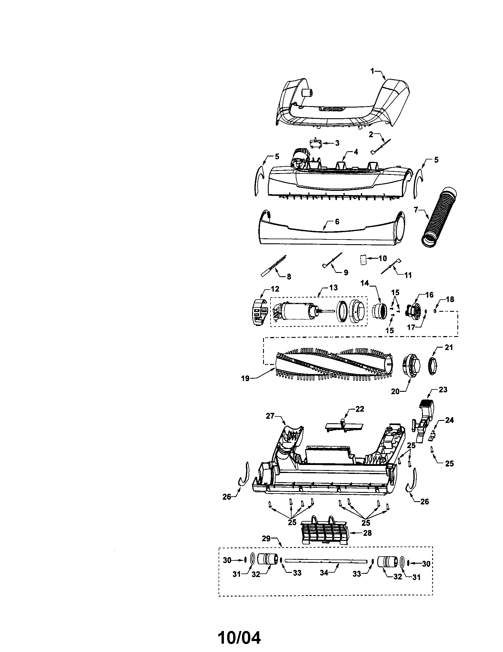 Kenmore 11635913400 nozzle diagram
