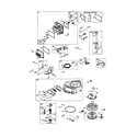 Craftsman 917273392 cylinder-head/motor-starter diagram