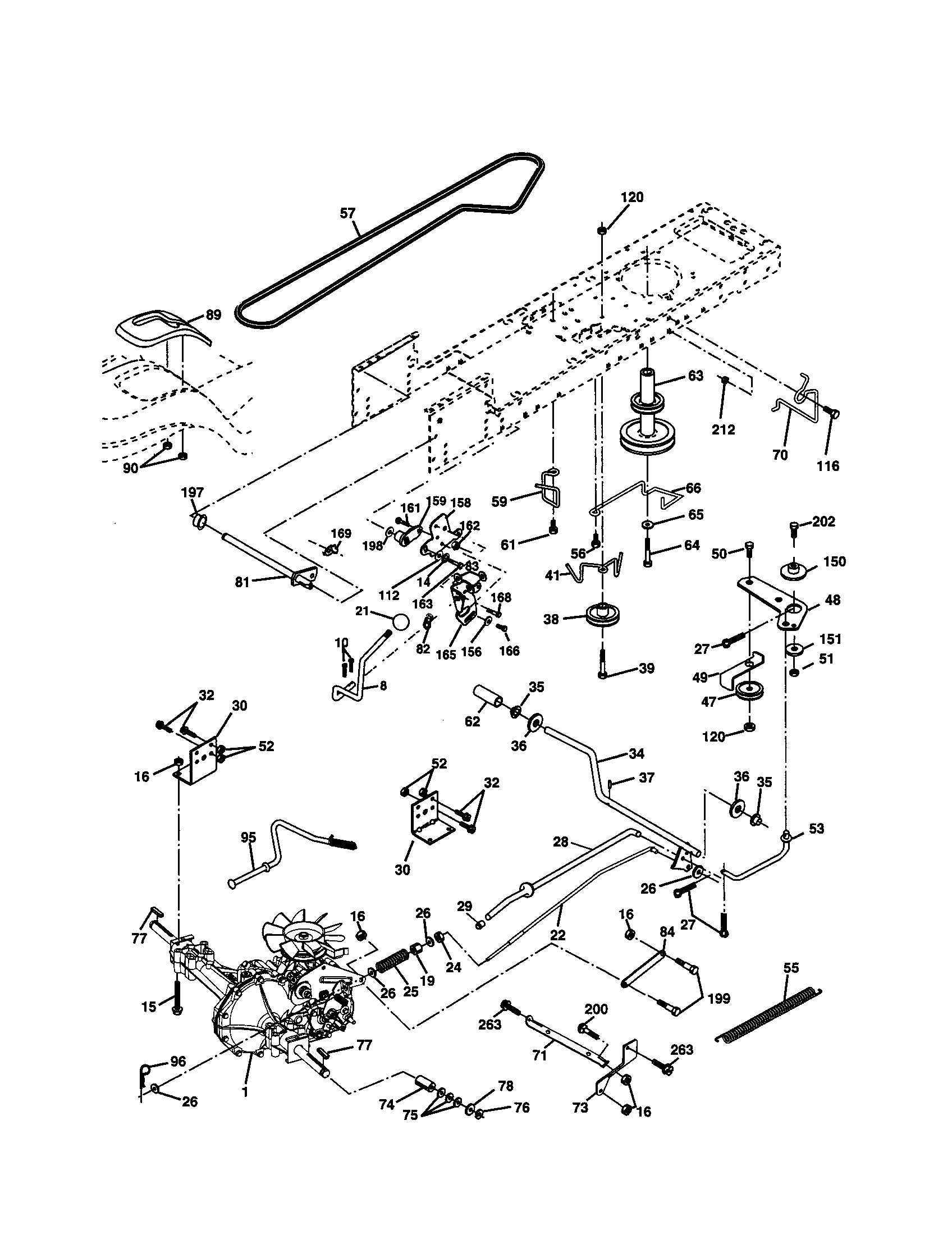 Craftsman 917277442 drive diagram