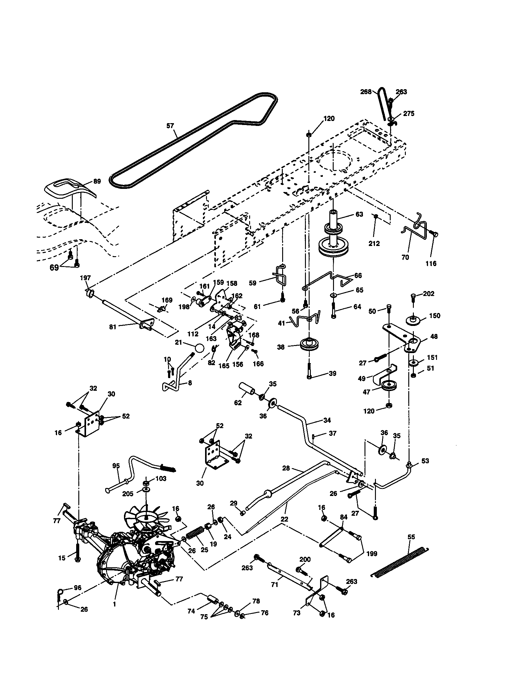 Craftsman 917277363 drive diagram
