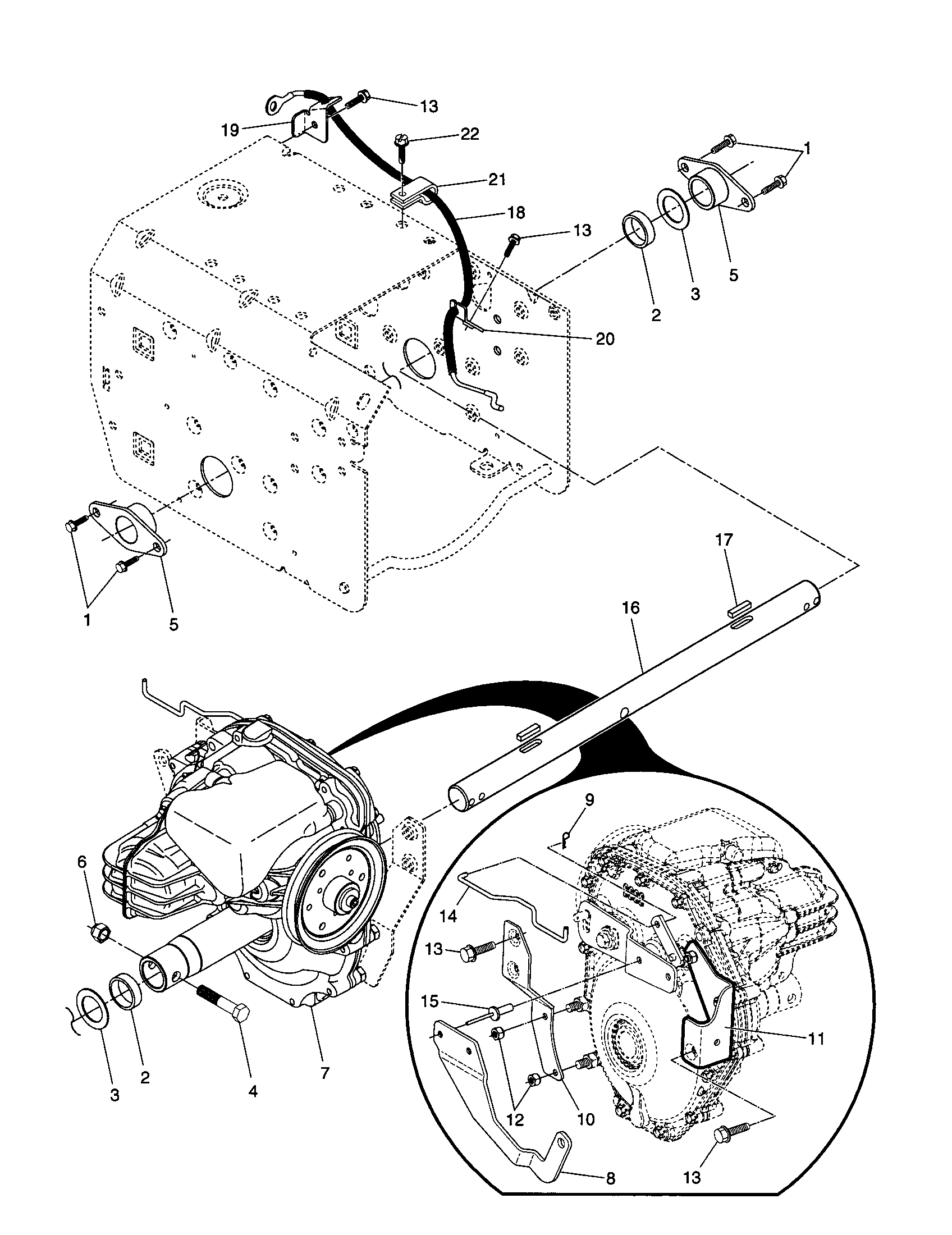 Craftsman 917880020 drive diagram