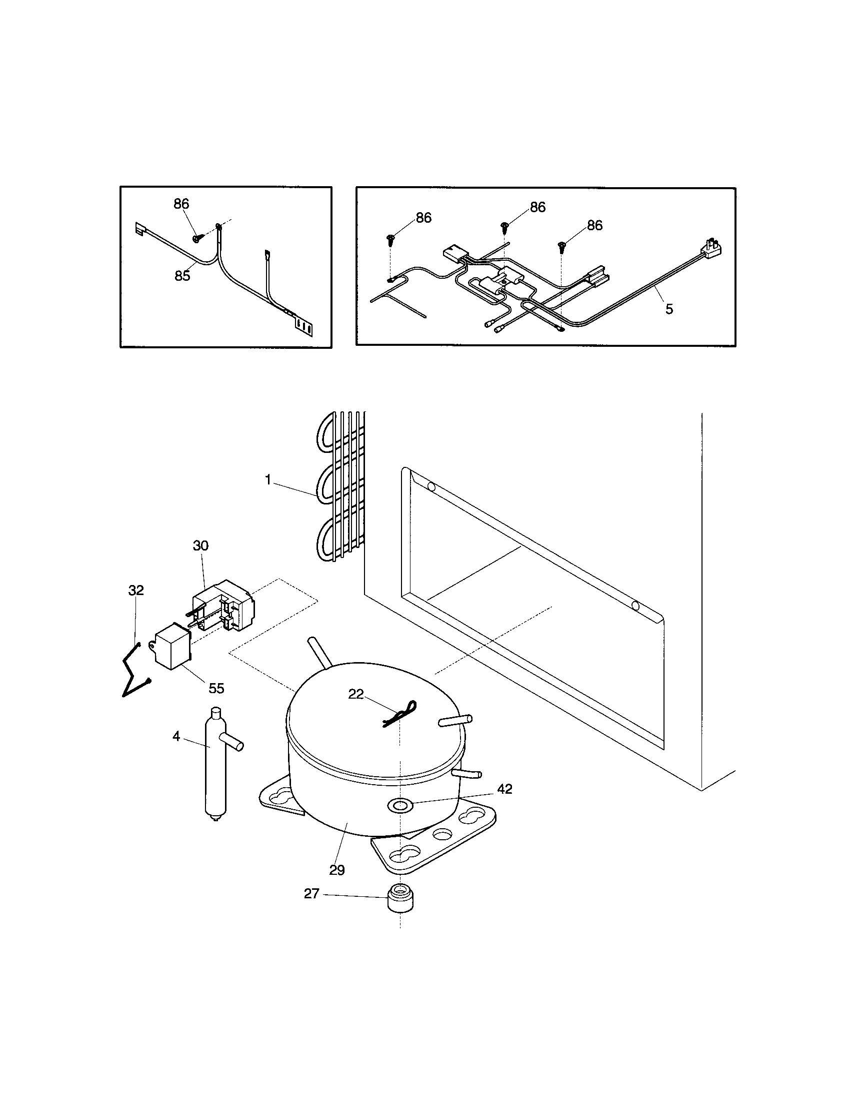 Kenmore 25313511100 system diagram