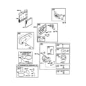 Briggs & Stratton 123K02-0447-E1 carburetor/muffler diagram