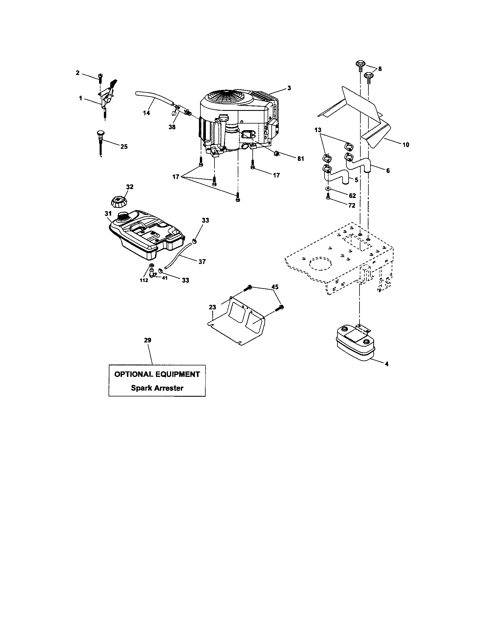 Craftsman 917275680 engine diagram