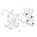 NordicTrack NTL10950 console/handrails diagram