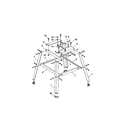 Ryobi BS1001SV legs/stand diagram