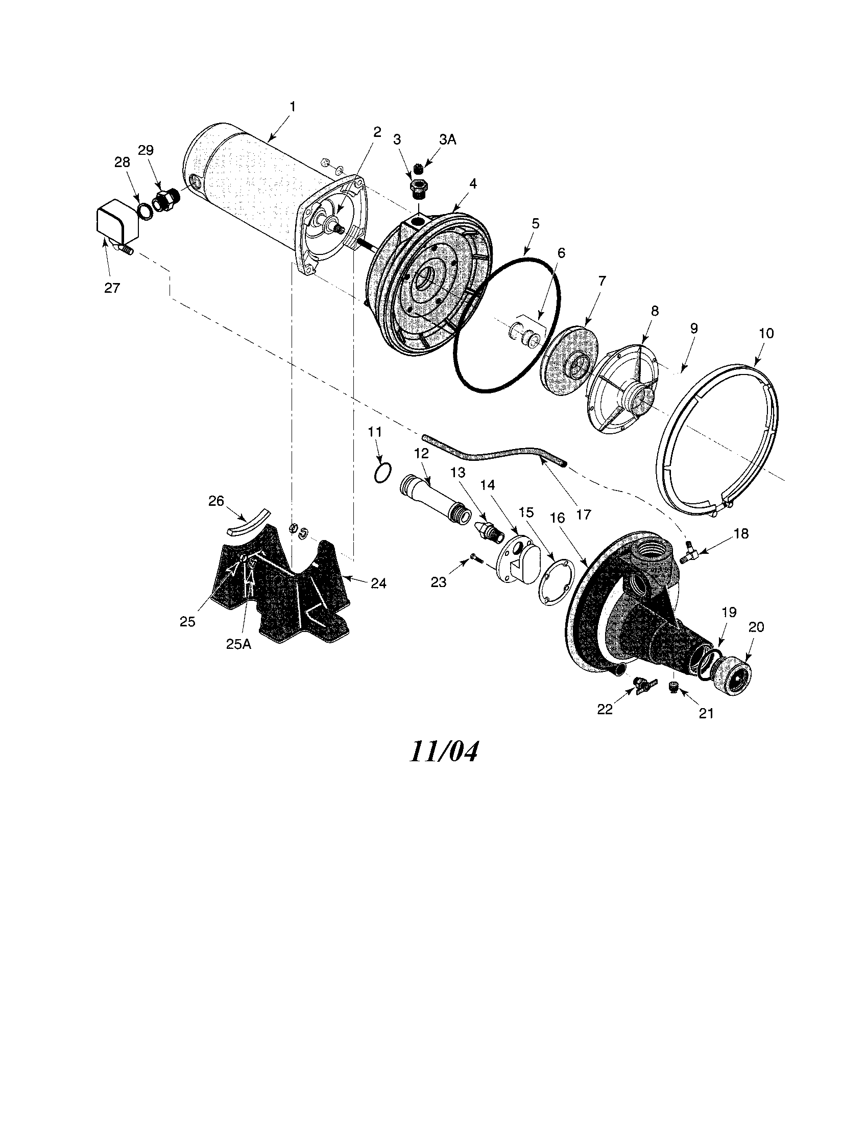 Craftsman 3902514 shallow well jet pump diagram