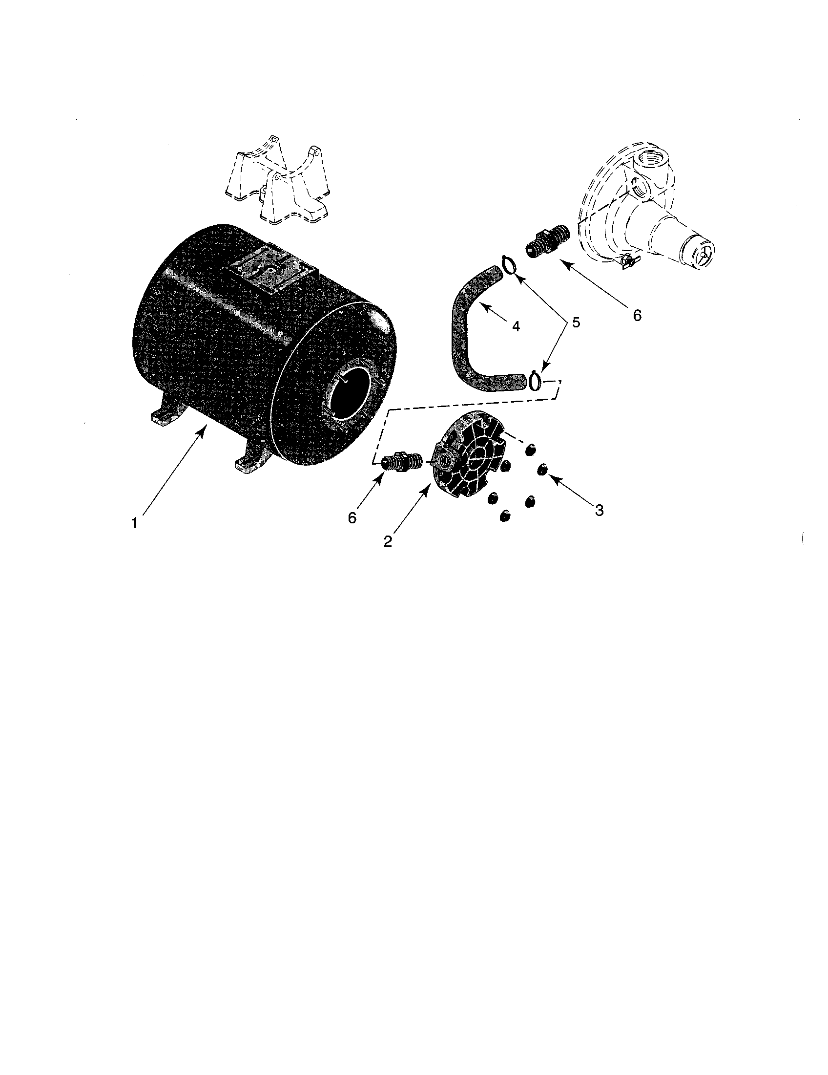 Craftsman 3902521 tank only diagram