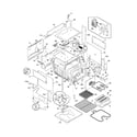 Frigidaire FCS388CEBC body diagram
