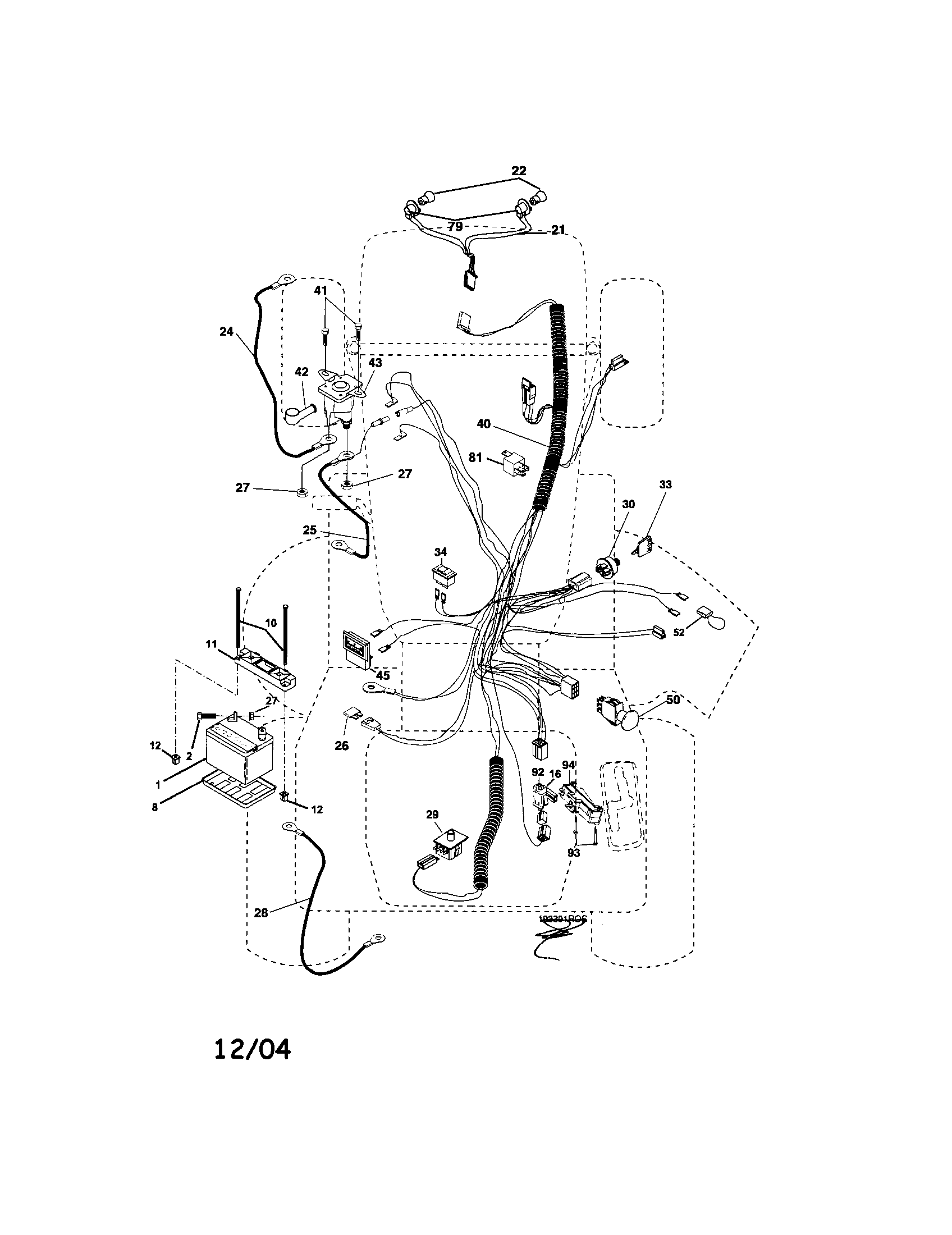 Craftsman 917276320 electrical diagram