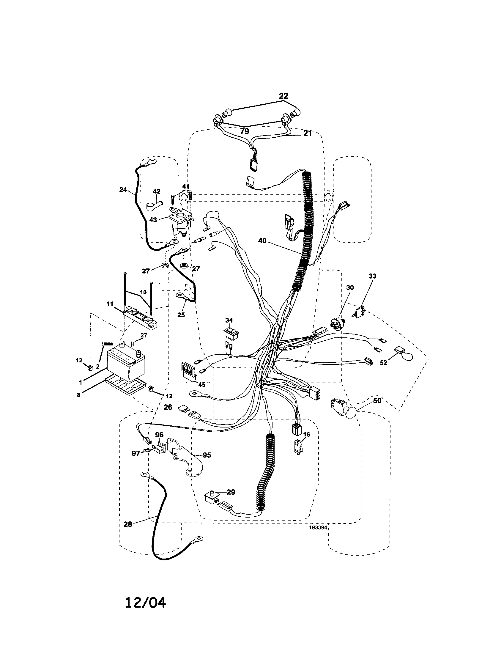 Craftsman 917276310 electrical diagram