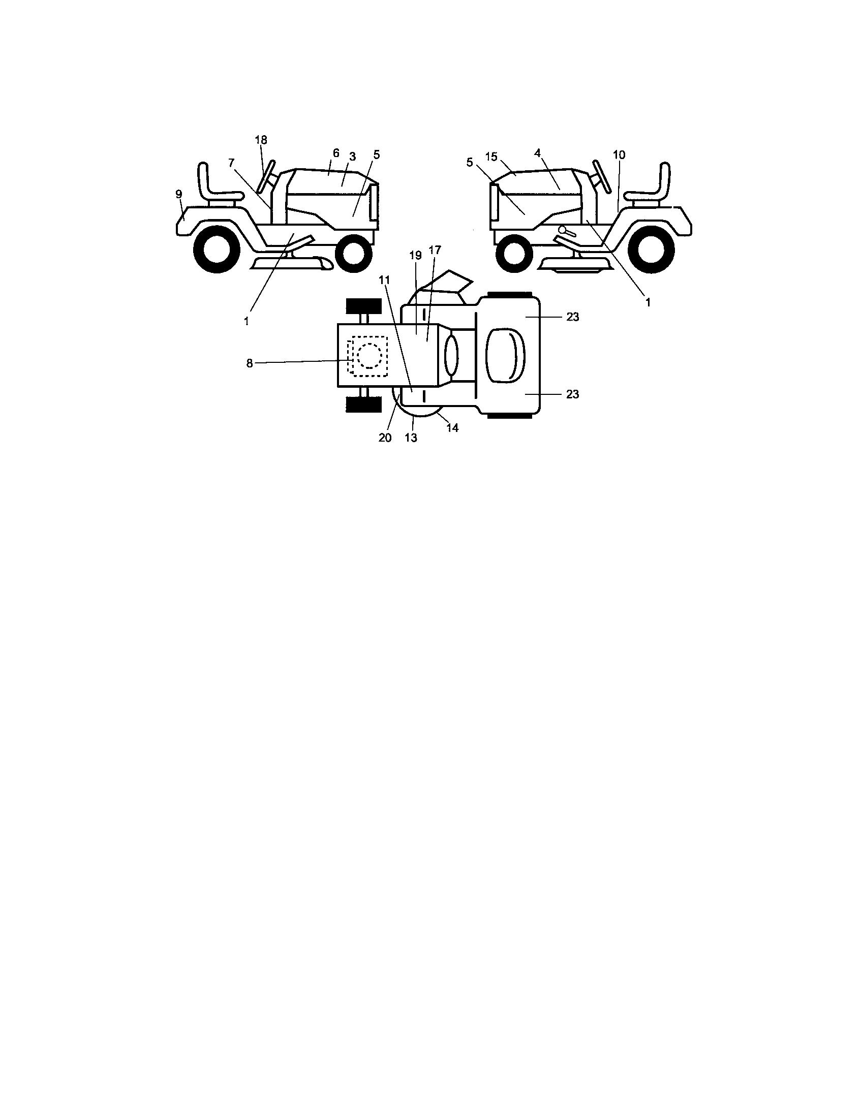 Craftsman 917276310 decals diagram