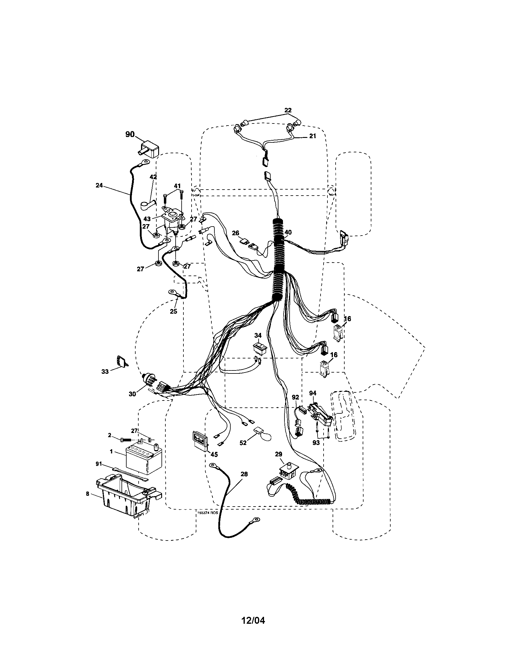 Craftsman 917275820 electrical diagram