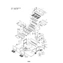 Kenmore 141173371 gas grill diagram