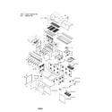 Kenmore Elite 14117681 gas grill diagram