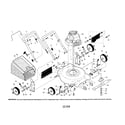 Craftsman 917388833 lawn mower diagram