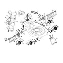 Craftsman 917377665 drive control/wheels/gear case diagram