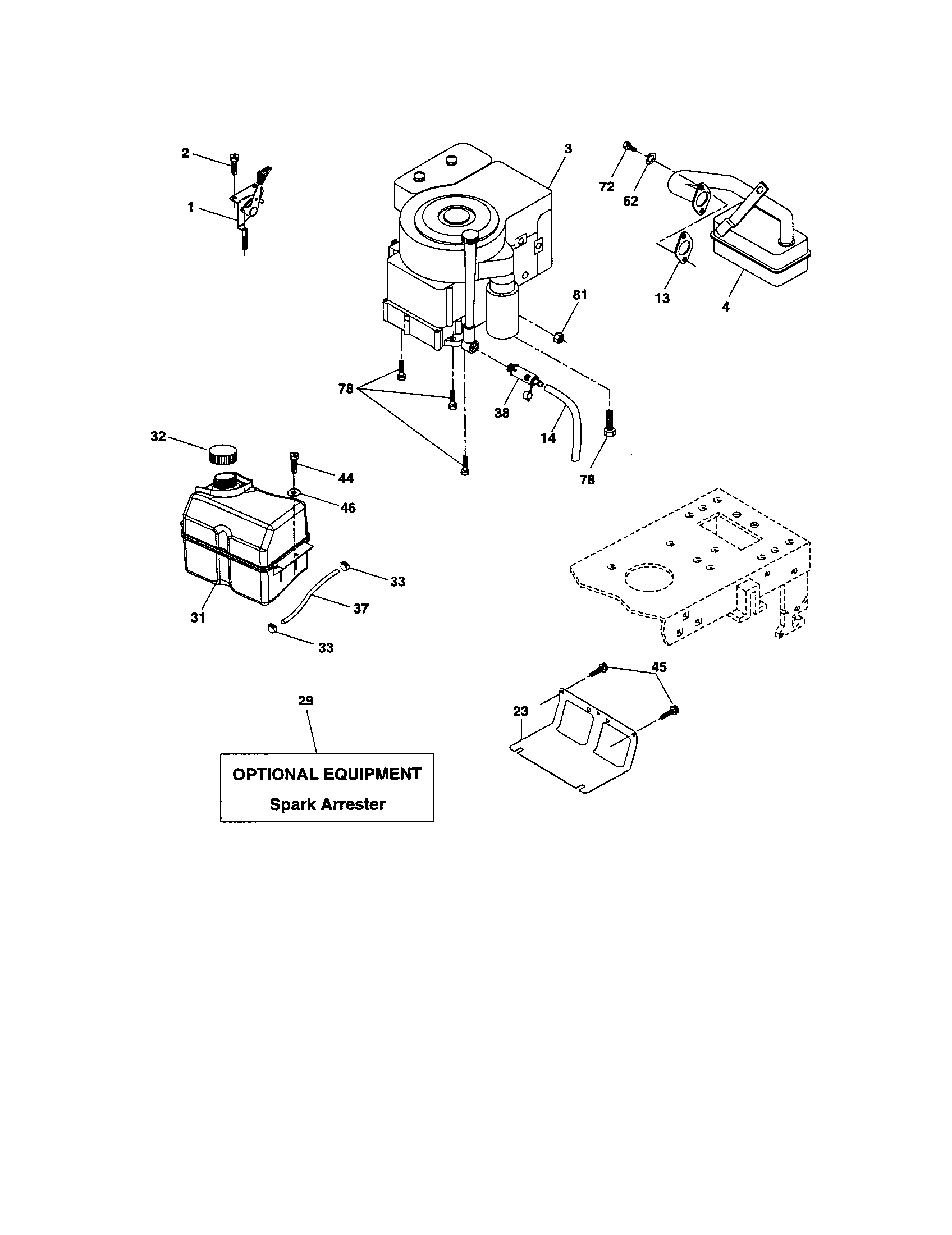 Craftsman 917275620 engine diagram