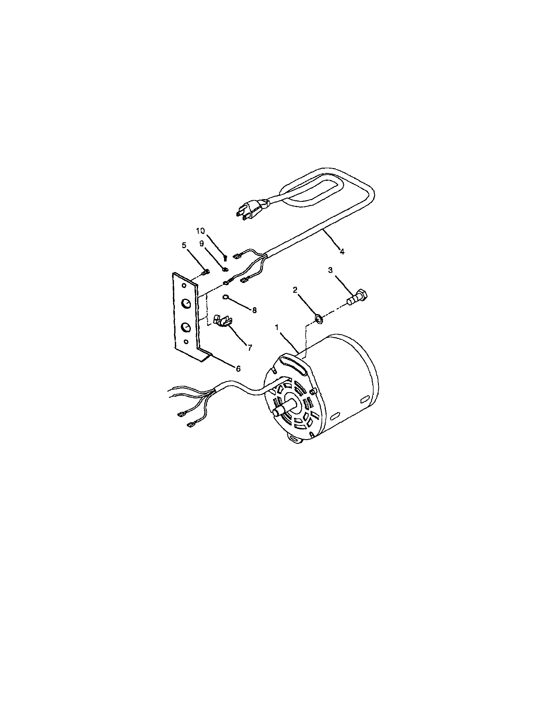 Craftsman 315214770 motor assembly diagram
