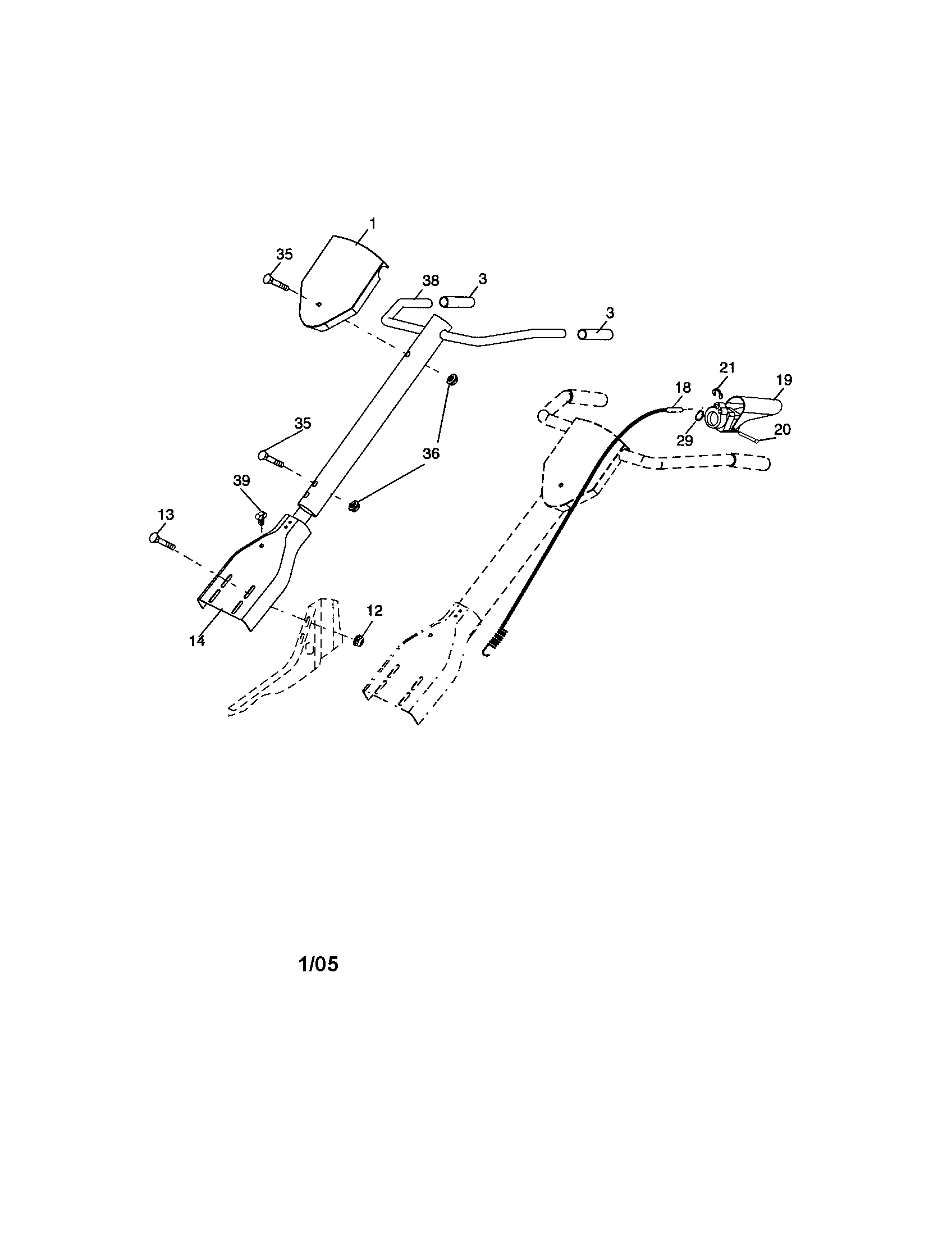 Craftsman 917291490 handles diagram