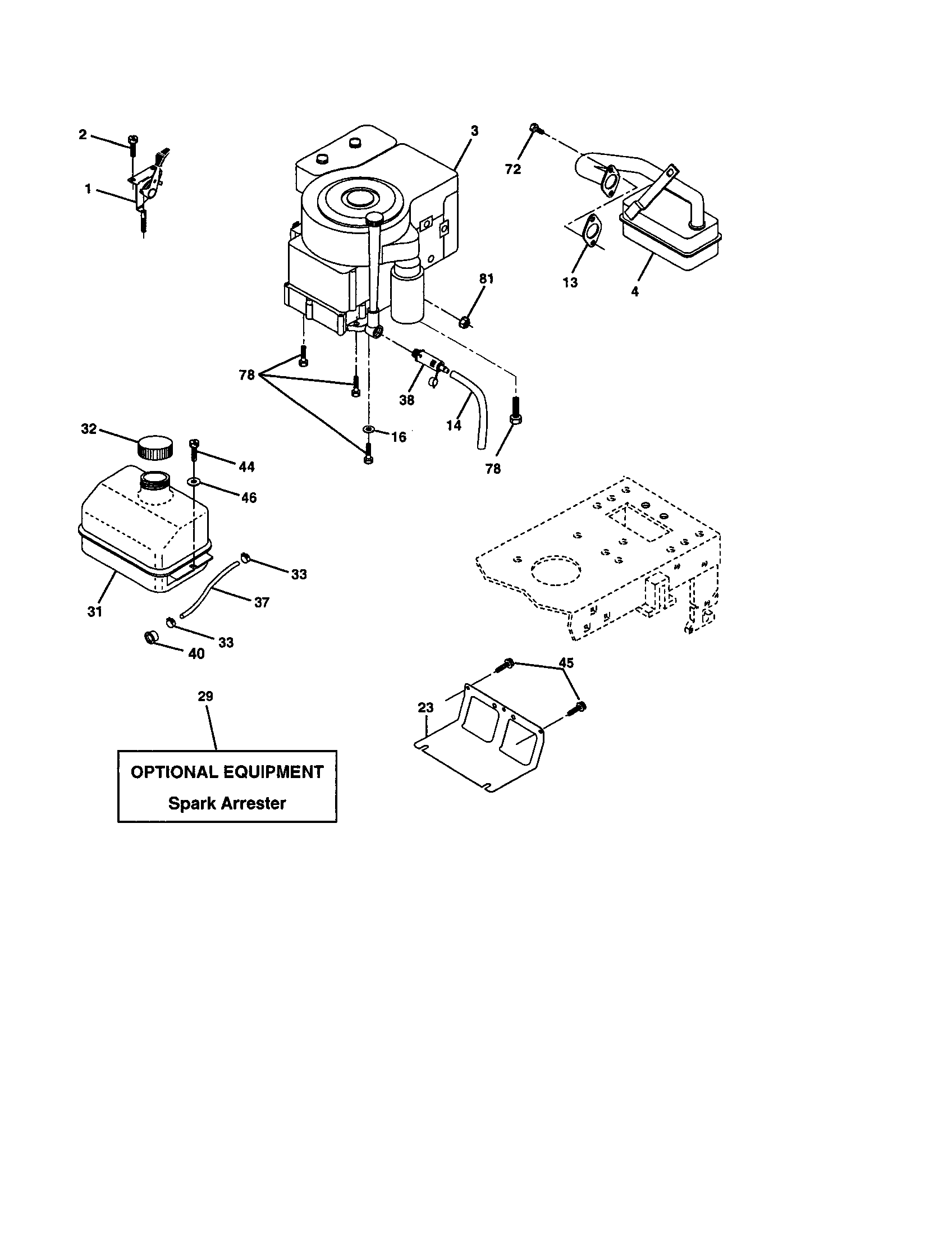 Craftsman 917272353 engine diagram