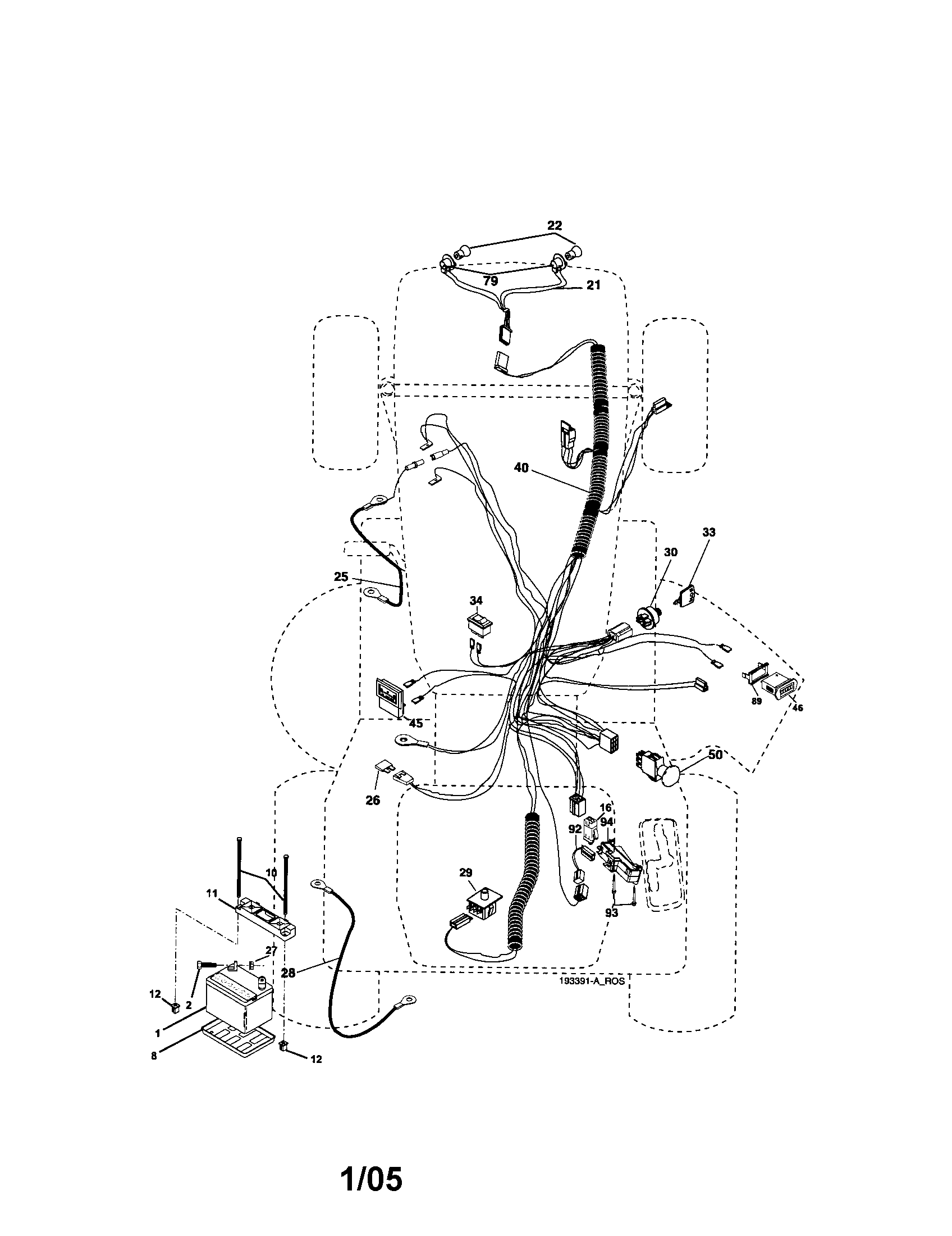 Craftsman 917276380 electrical diagram