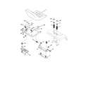 Craftsman 917276380 seat assembly diagram