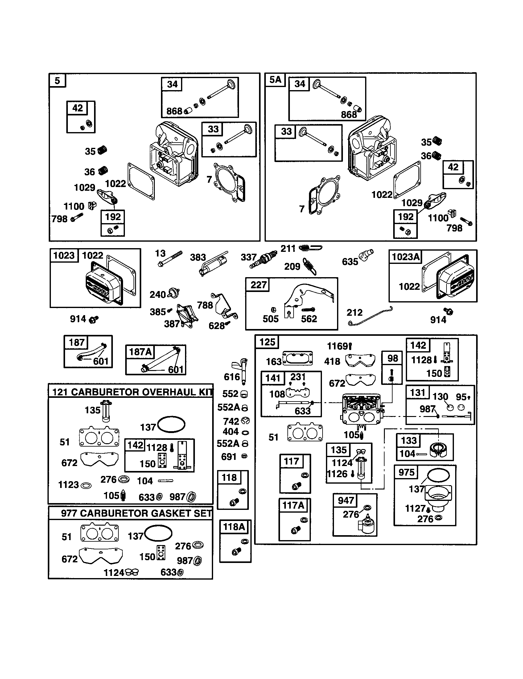 Craftsman 917276330 carburetor/cylinder-head diagram