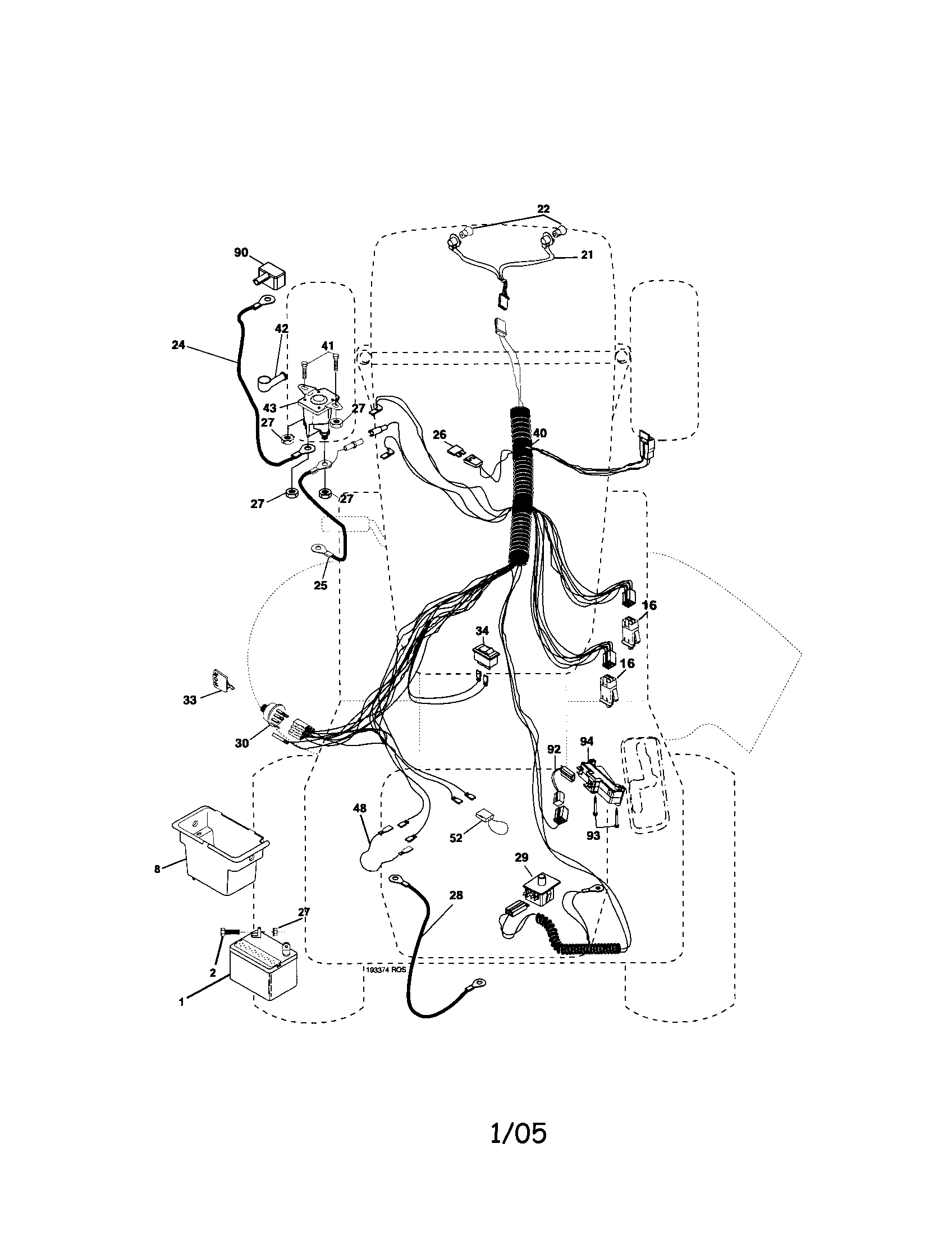Craftsman 917275520 electrical diagram