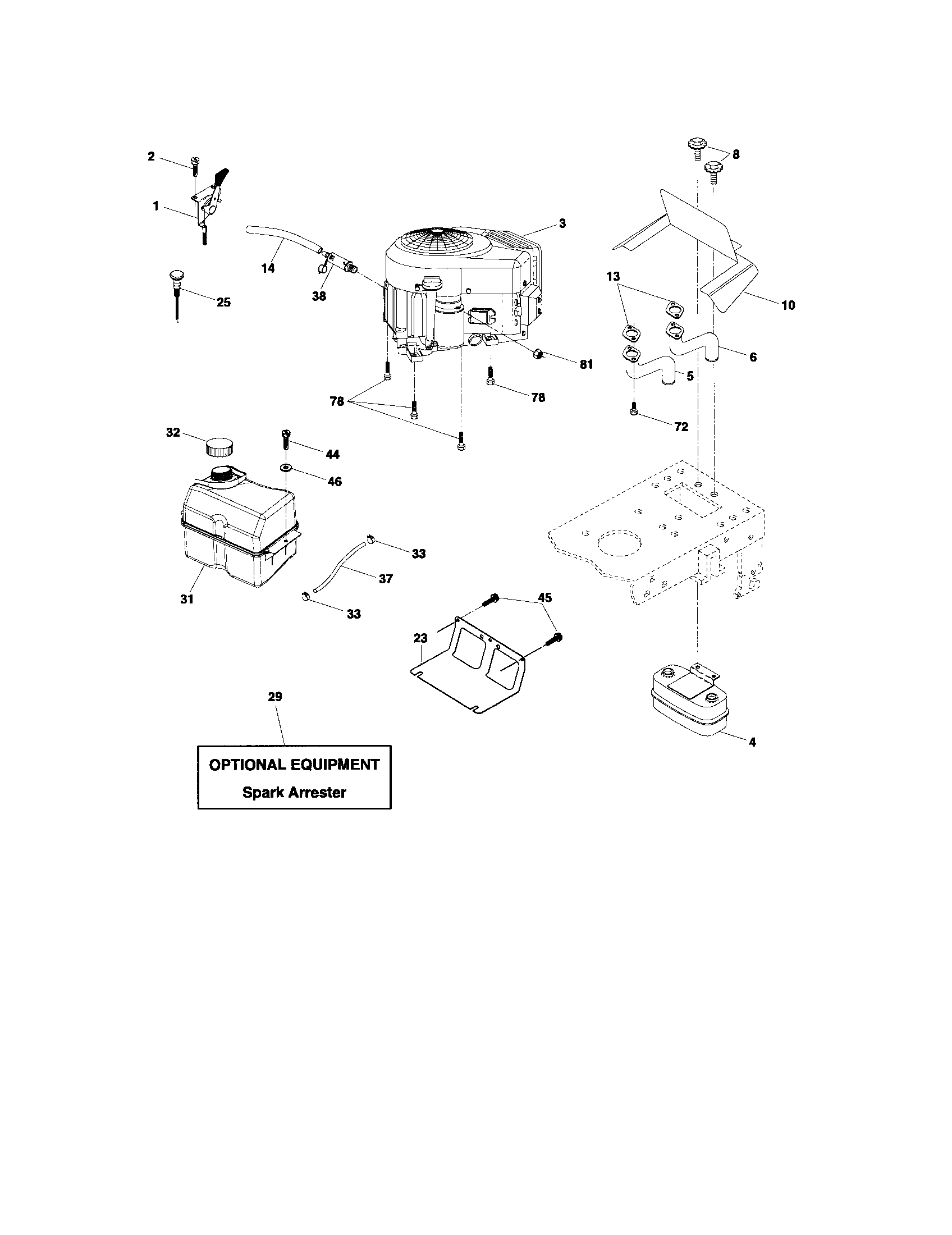 Craftsman 917275520 engine diagram
