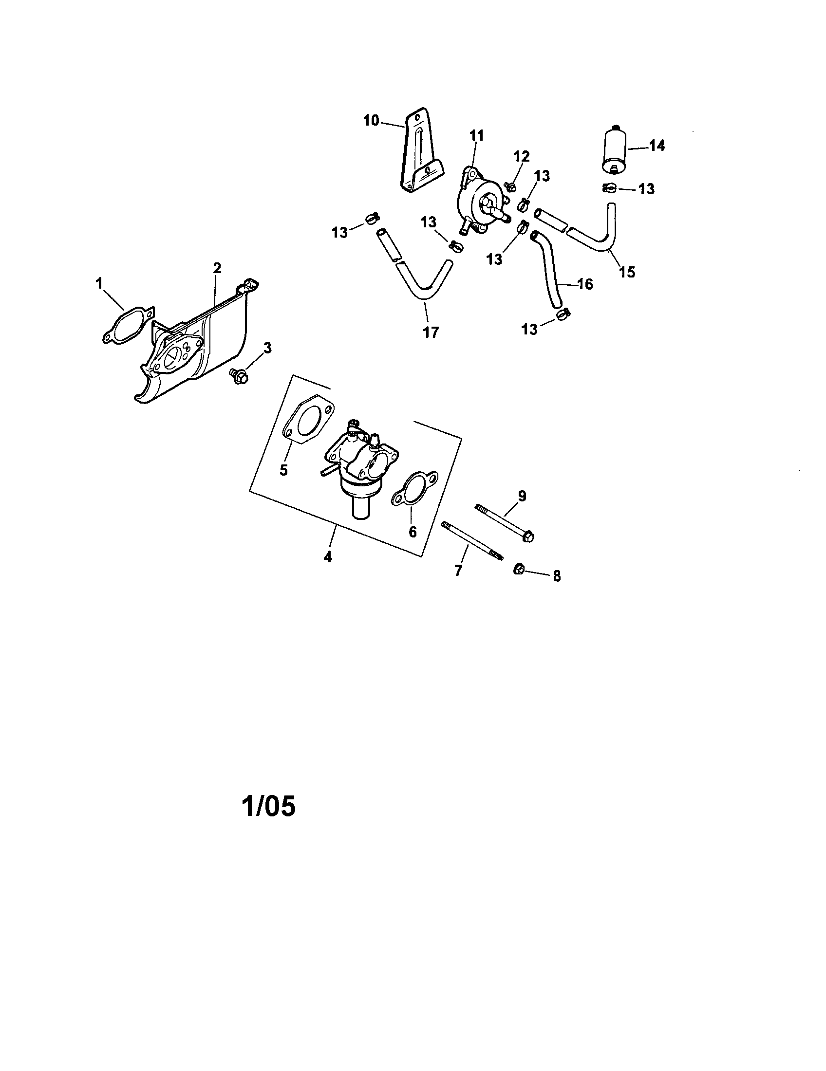 Craftsman 917273850 fuel system diagram