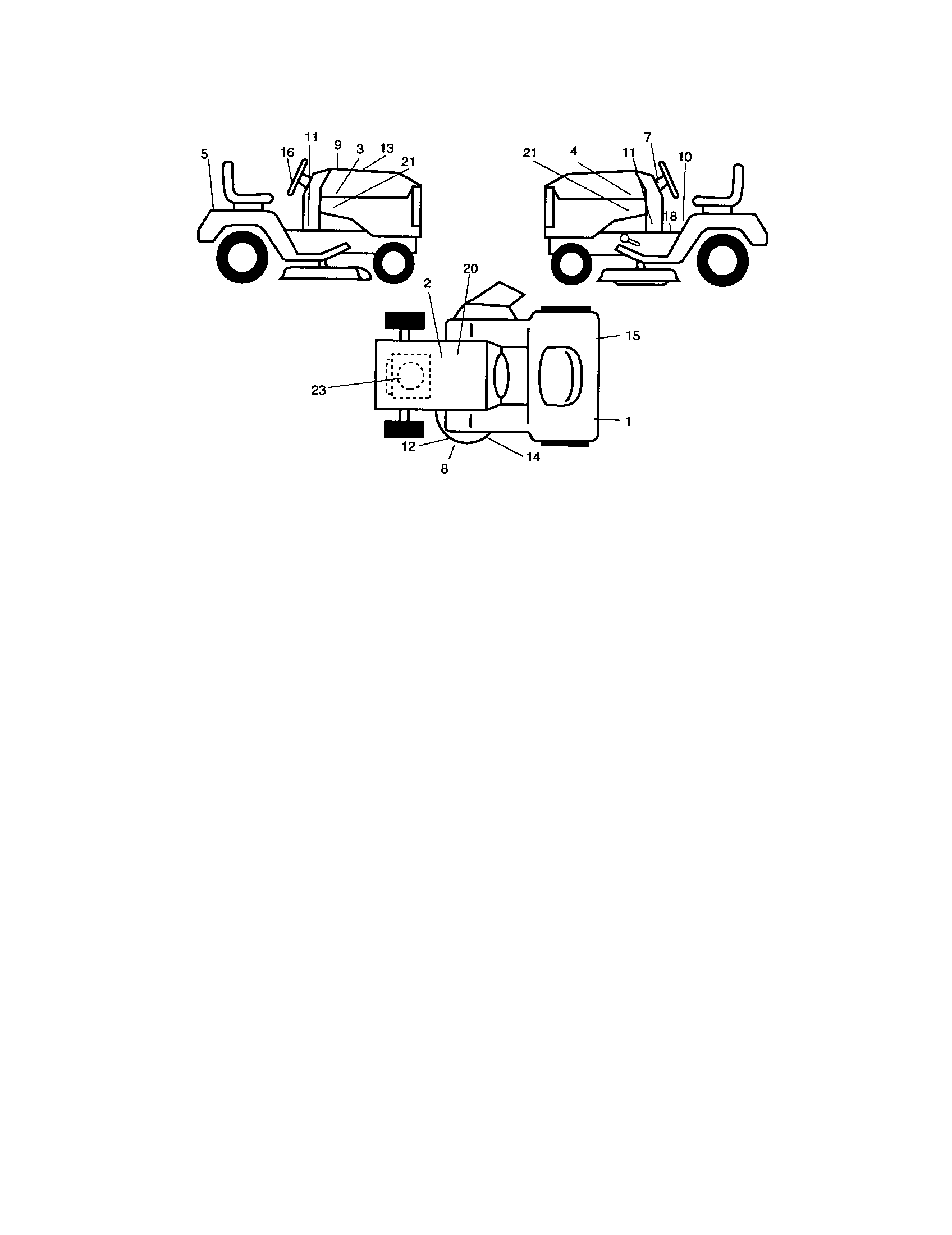 Craftsman 917275740 decals diagram