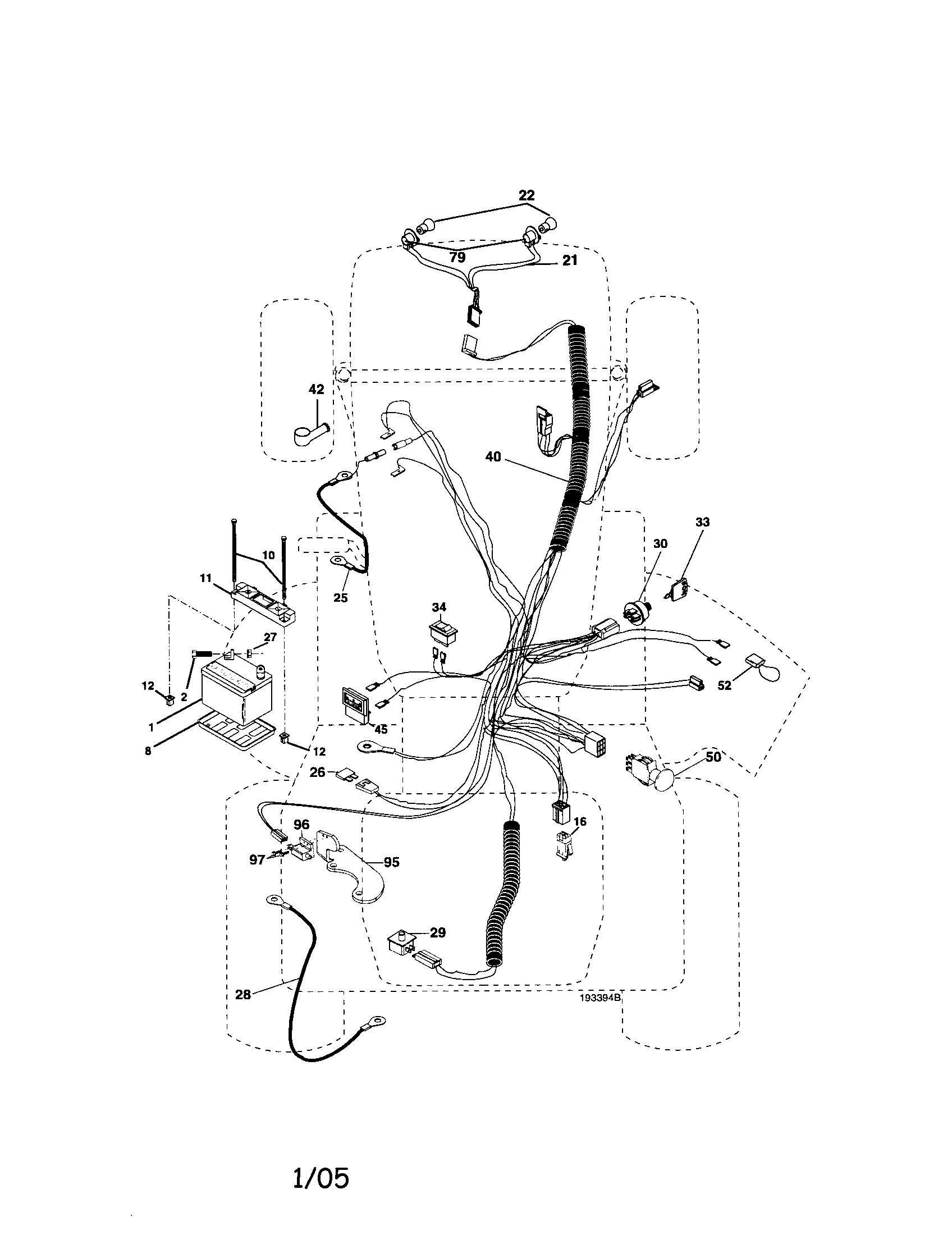 Craftsman 917276350 electrical diagram