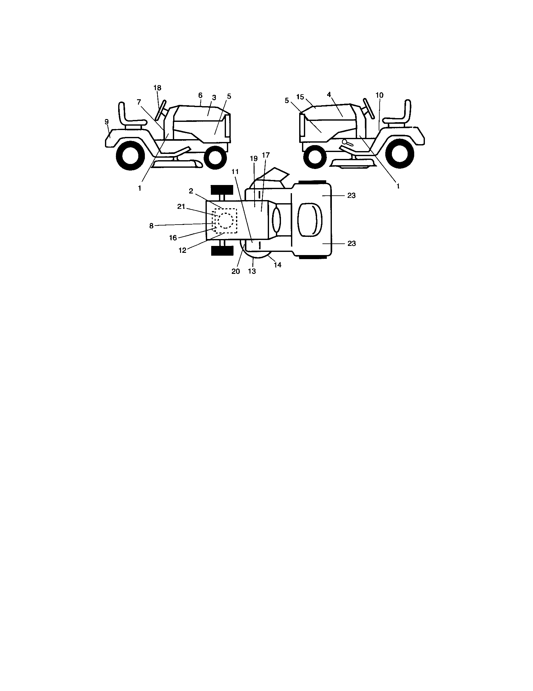 Craftsman 917276350 decals diagram