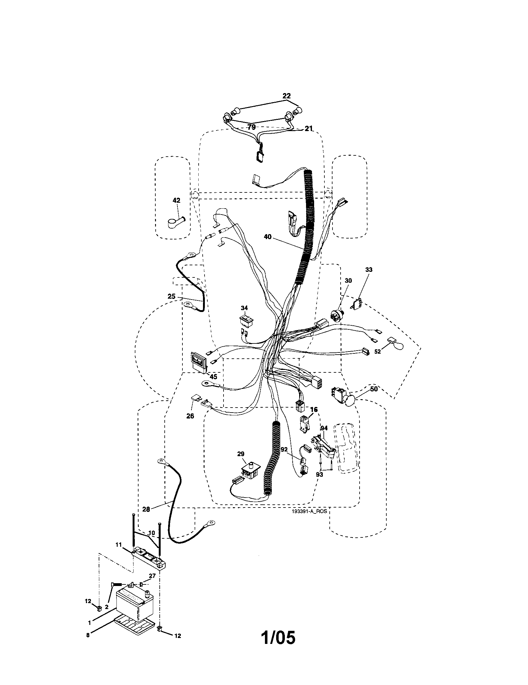 Craftsman 917276360 electrical diagram